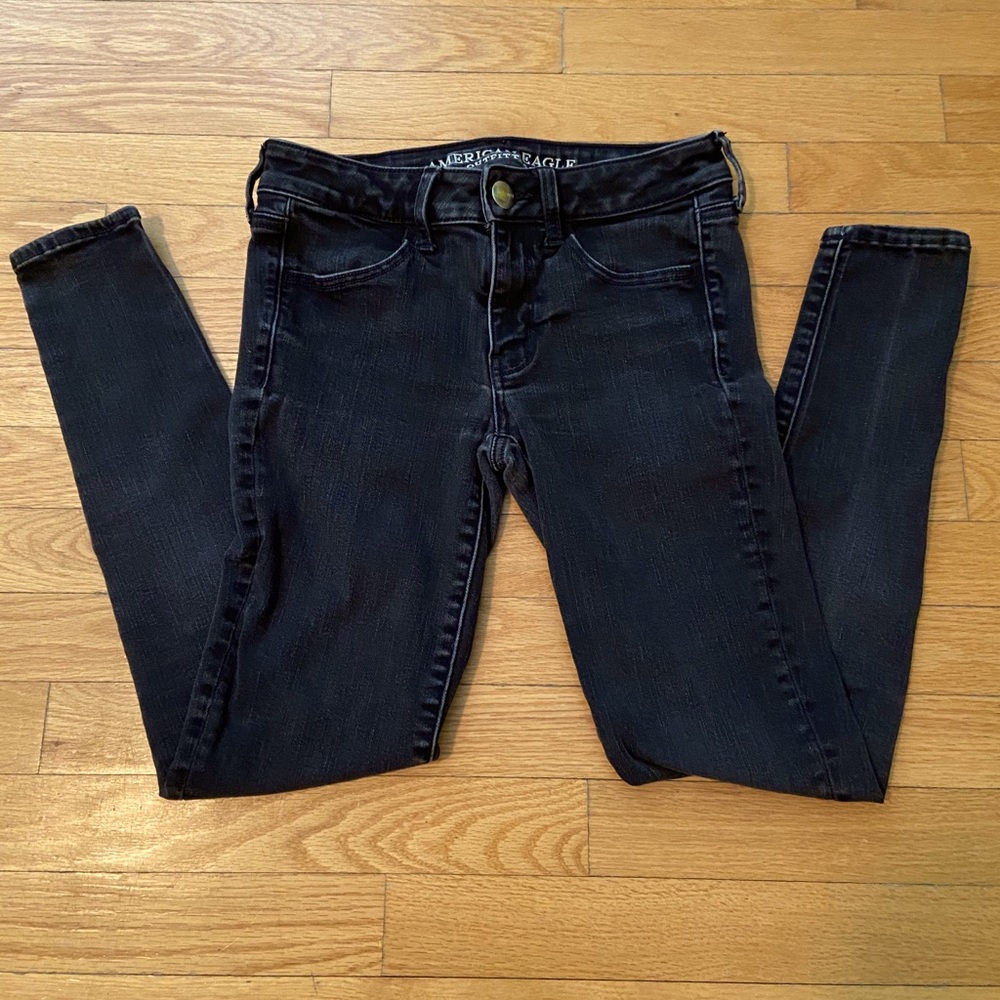 AEO Black Jeans Women’s Size 2